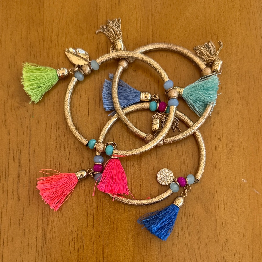 3 Lilly Pulitzer Stretchy Bangles